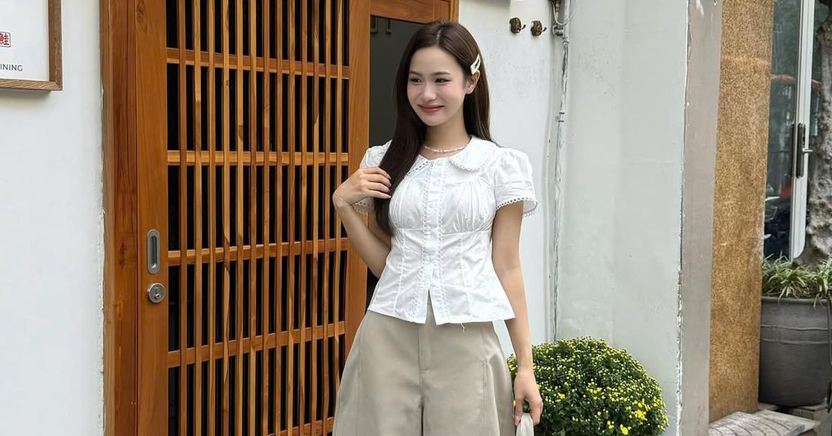 Mặc đẹp không khó ngày hè với những kiểu áo tay ngắn