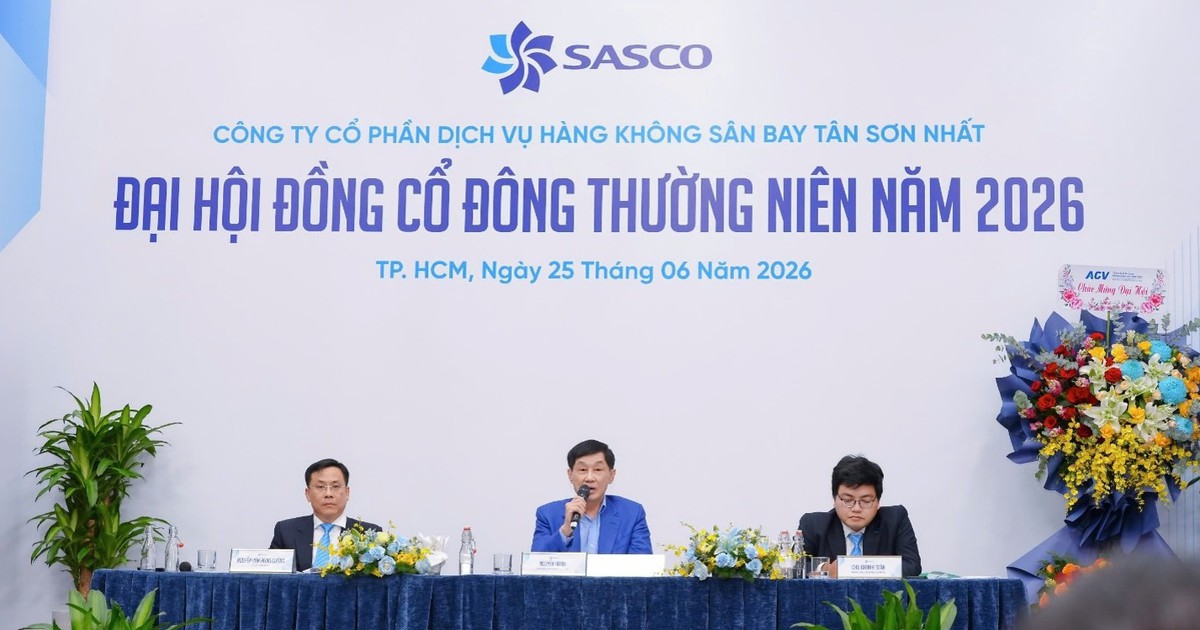 ĐHĐCĐ SASCO 2026: Tăng trưởng bứt phá, cổ tức tiền mặt hấp dẫn 46,24%