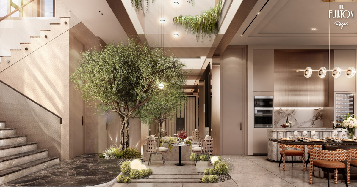 The Fullton Regal: Đưa khoảng thở thiên nhiên vào trung tâm tổ ấm