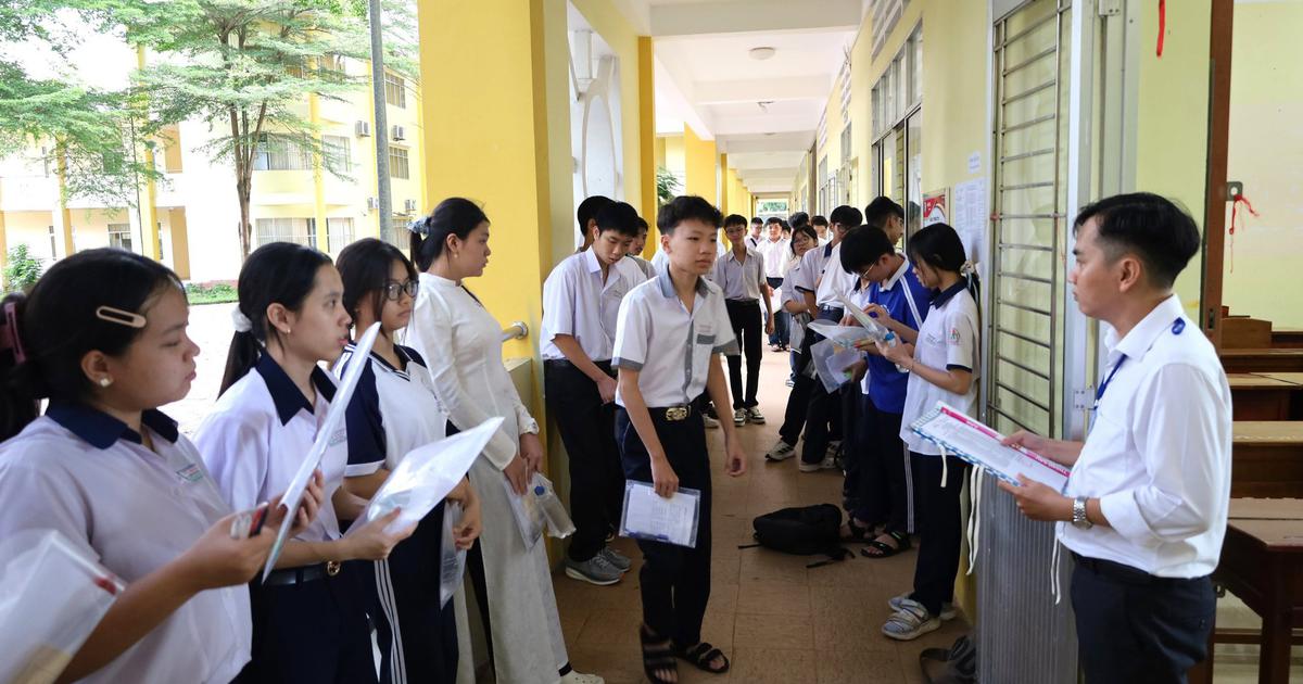 1.269 học sinh Cà Mau tranh 665 suất vào lớp 10 trường chuyên của tỉnh