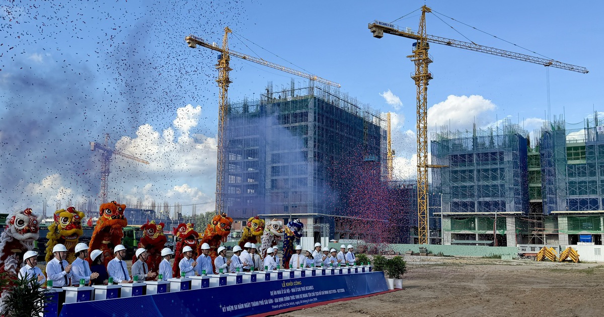 TP.HCM: Tập đoàn Becamex khởi công xây 6.229 căn nhà ở xã hội