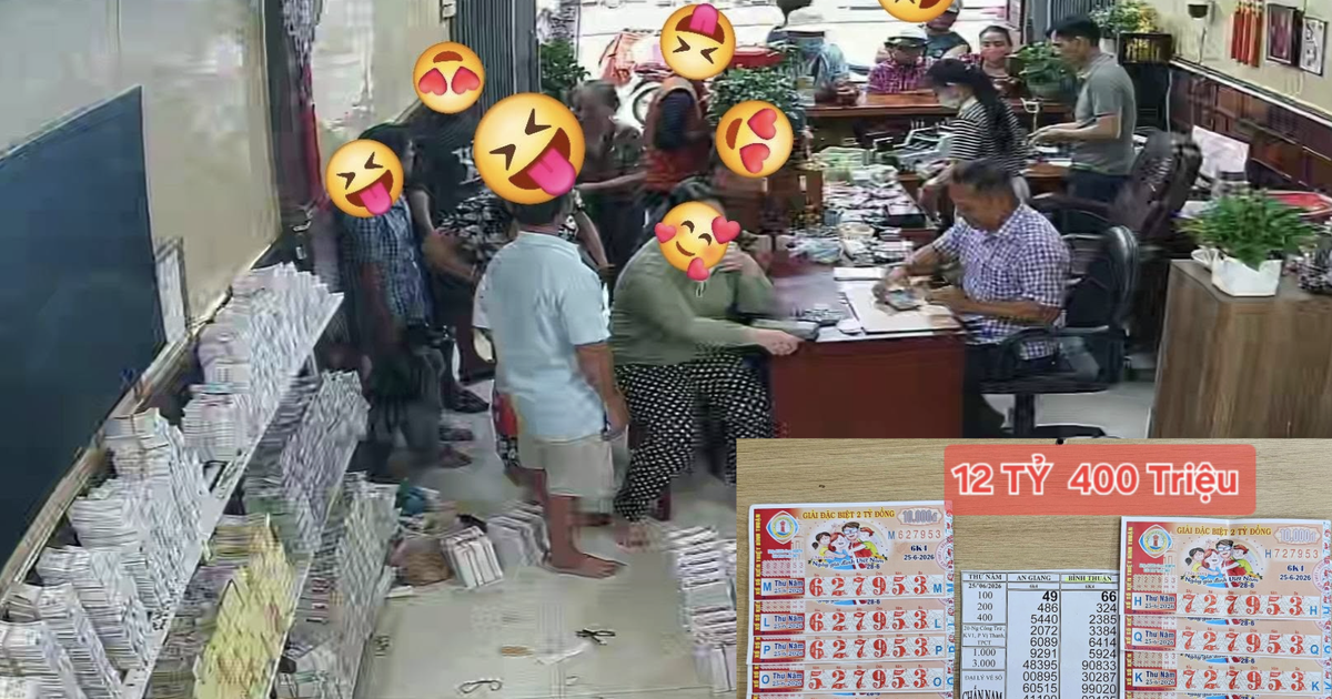 Cả x&oacute;m miền T&acirc;y tr&uacute;ng 12,4 tỉ xổ số miền Nam, k&eacute;o tới đại l&yacute; l&atilde;nh tiền