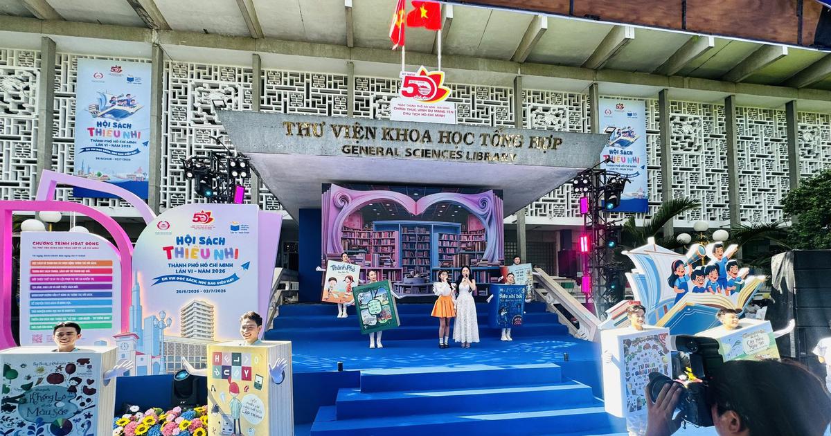 Hội sách thiếu nhi TP.HCM 2026: Hơn 150 hoạt động đưa sách đến gần trẻ em
