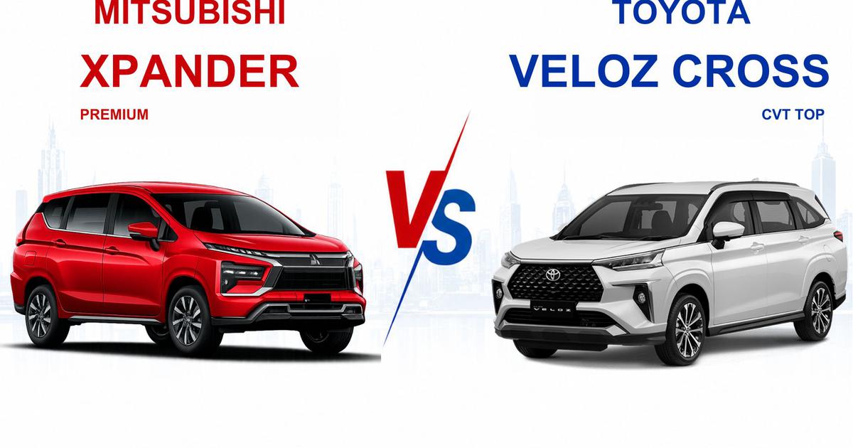 Mua xe 7 chỗ tầm giá 650 triệu, chọn Mitsubishi Xpander hay Toyota Veloz Cross?