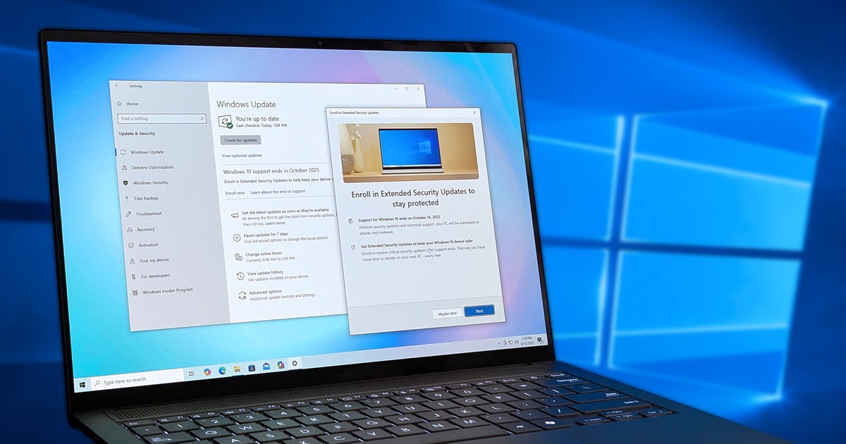 Người dùng Windows 10 có thêm một năm cập nhật bảo mật miễn phí
