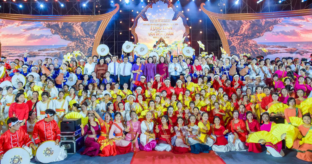 Sắc màu Ngày hội Văn hóa dân tộc Chăm