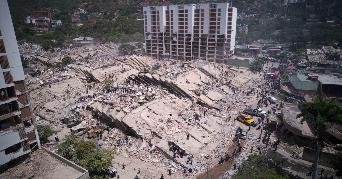 Nỗ lực t&igrave;m ph&eacute;p m&agrave;u sau thảm họa động đất Venezuela