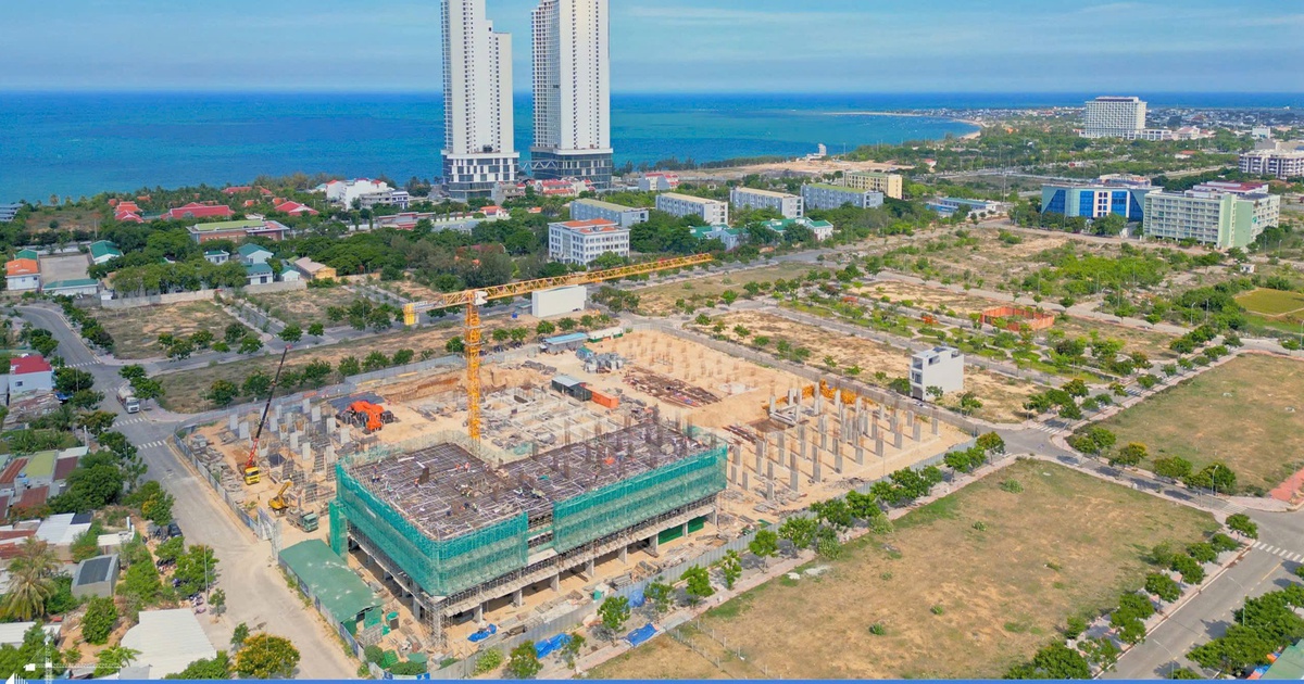Hacom Ocean City 01 đẩy nhanh tiến độ xây nhà ở xã hội ven biển Bình Sơn