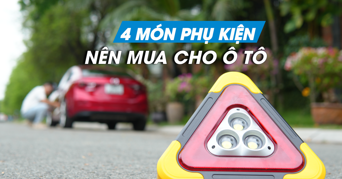 4 phụ kiện nên trang bị trên ô tô
