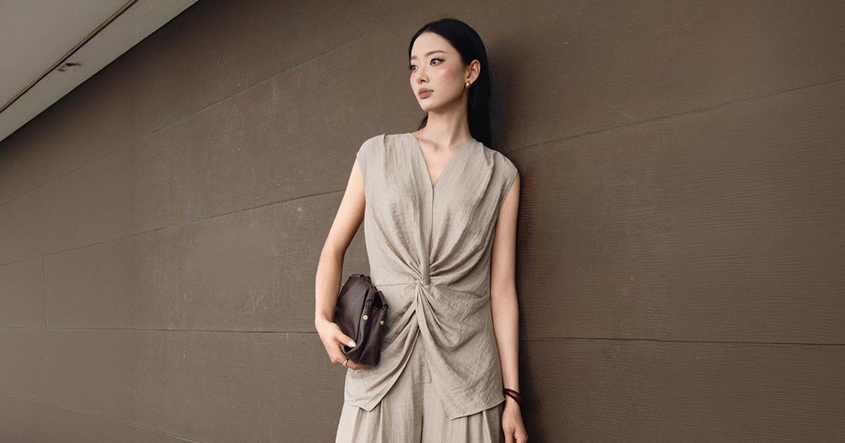 Thanh lịch chuẩn 'sang trọng mà không phô trương' cùng những thiết kế linen tối giản