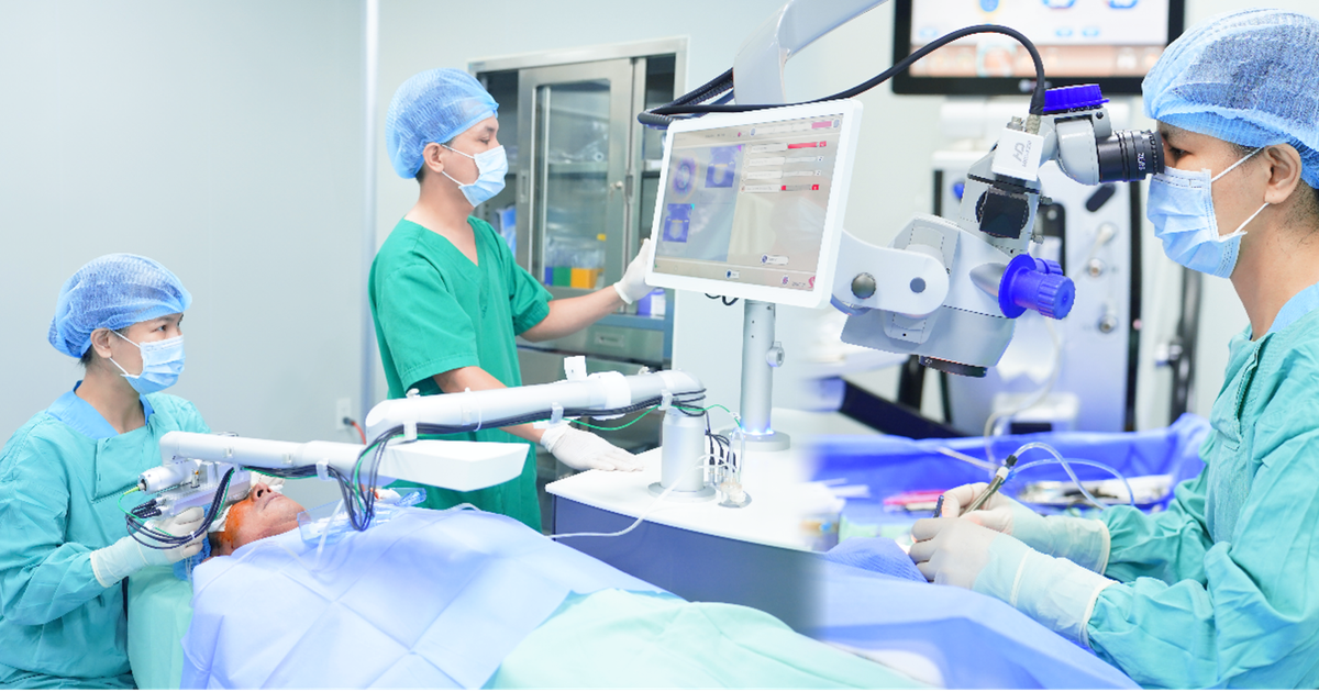 Lấy lại thị lực cho bệnh nhân viêm màng bồ đào gây đục thủy tinh thể