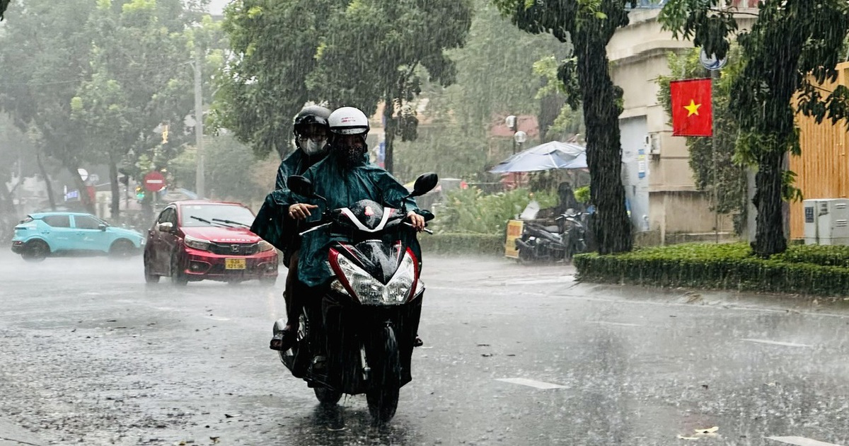 TP.HCM sắp đón đợt mưa lớn đến 300mm