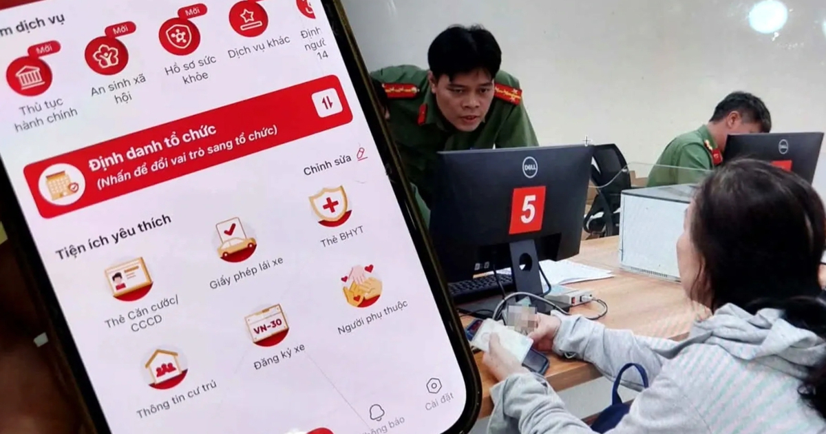 Từ 1.7, th&ocirc;ng tin l&yacute; lịch tư ph&aacute;p t&iacute;ch hợp tr&ecirc;n VNeID, gi&aacute; trị như bản giấy