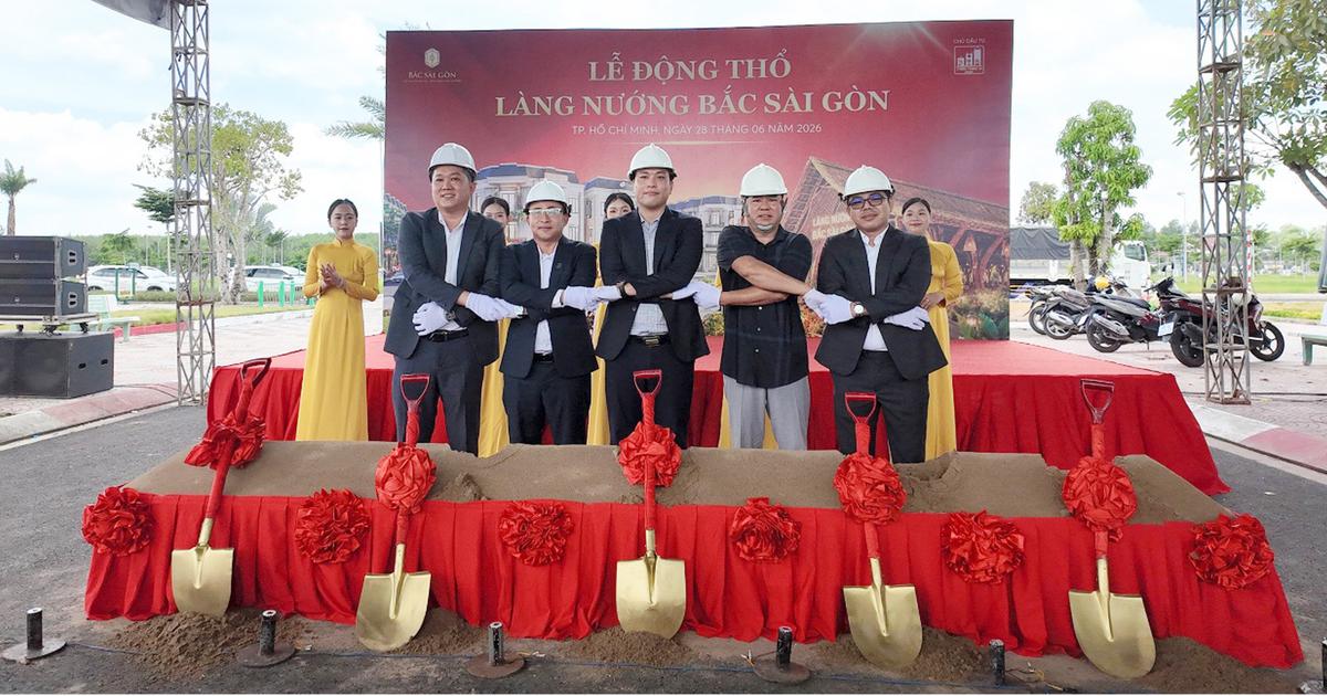 Lễ động thổ Làng Nướng: Khơi thông sinh khí Khu đô thị Bắc Sài Gòn