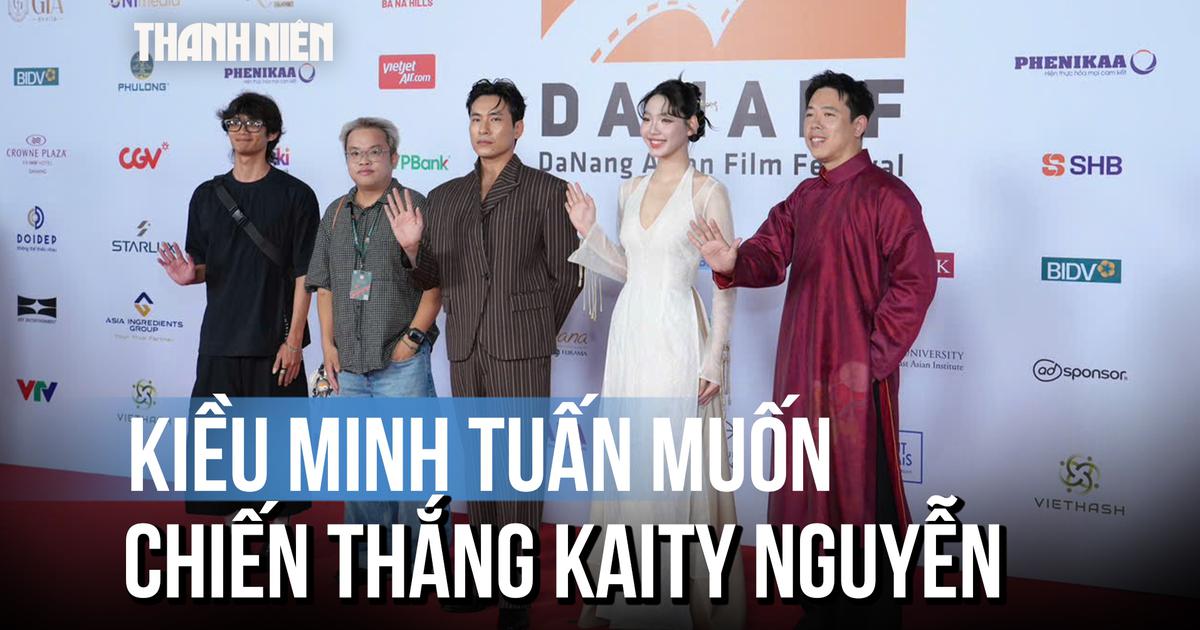 Thảm đỏ DANAFF IV: Nghệ sĩ hội tụ, Kiều Minh Tuấn 'tuyên chiến' với Kaity Nguyễn