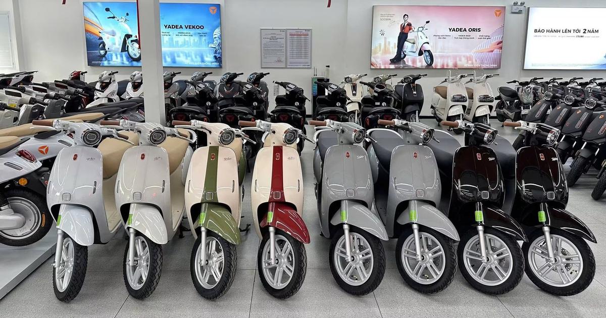 Yadea trình làng Việt Nam thêm xe máy điện giá rẻ, hơn 15 triệu đồng