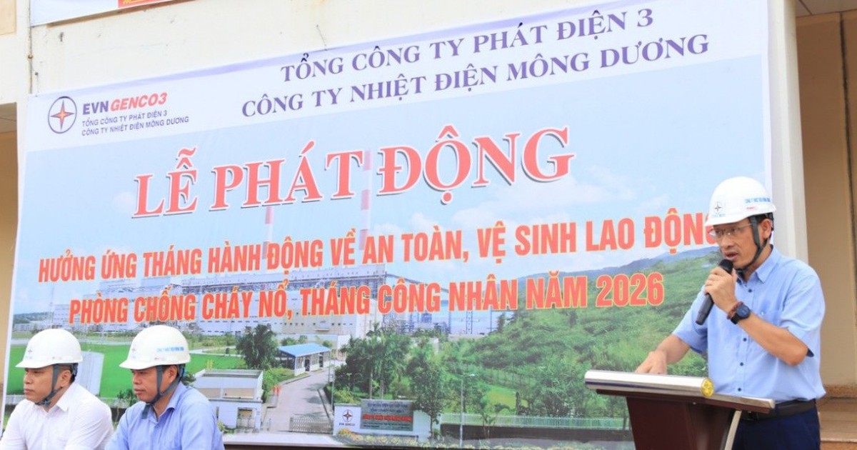 Nhiệt điện Mông Dương nâng cao an toàn lao động