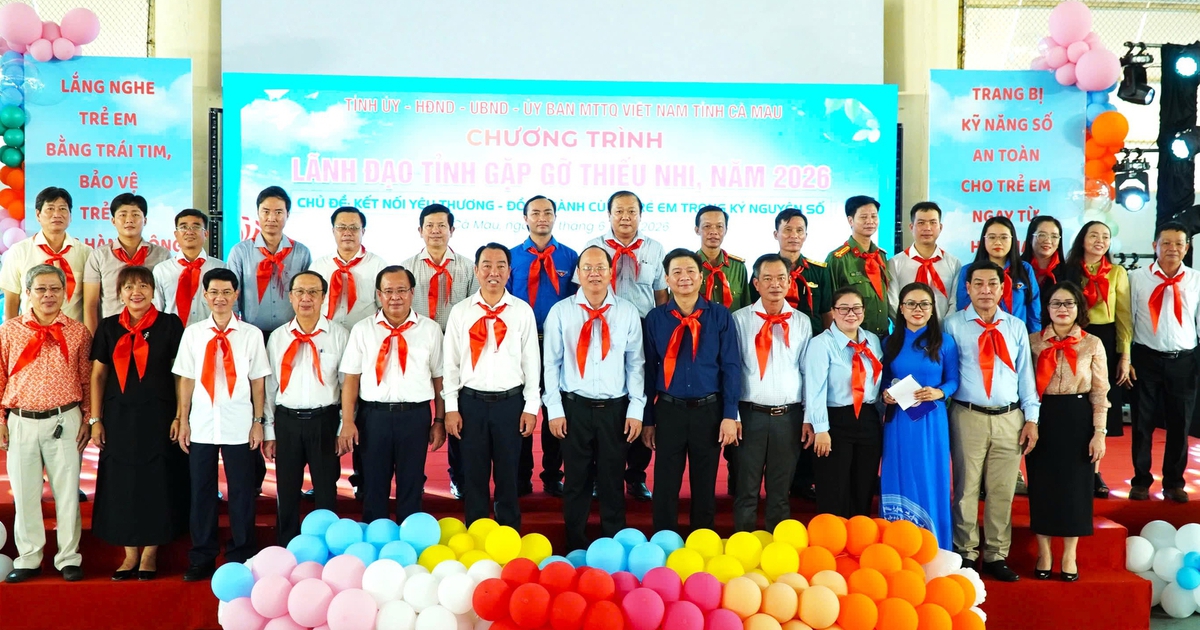 Có trường ở Cà Mau 60% trẻ chưa biết bơi