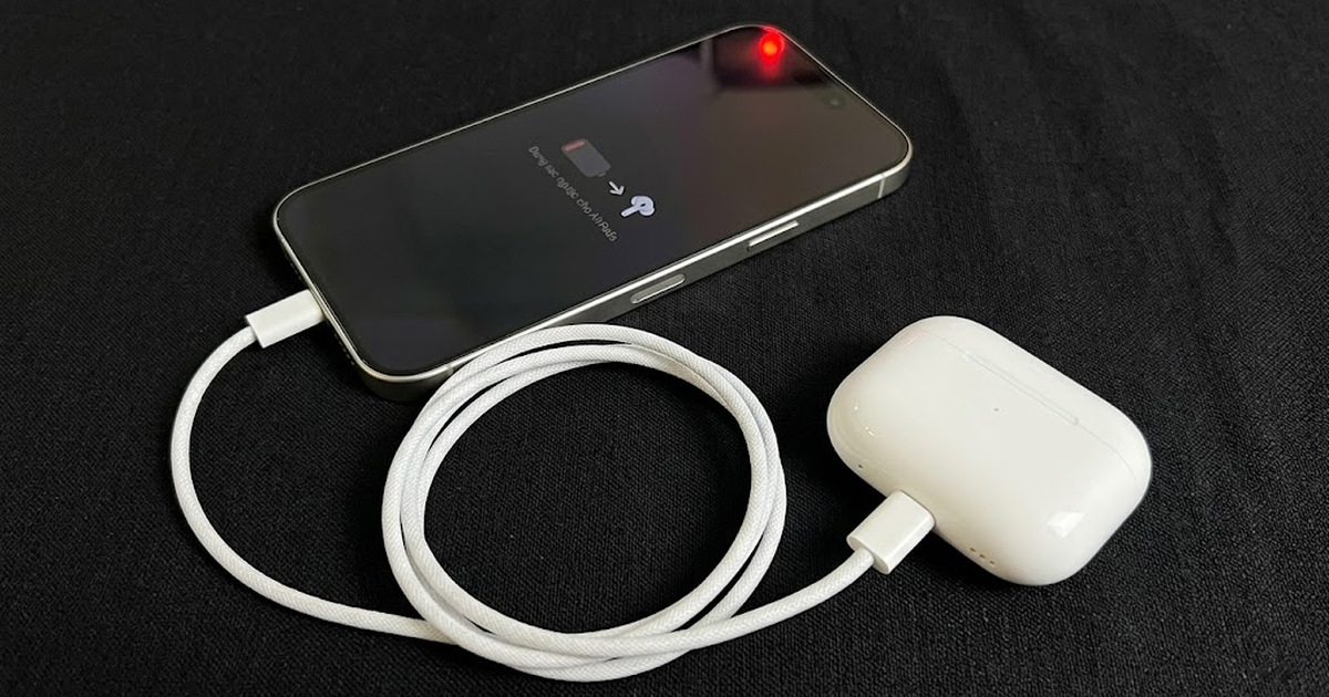 Những thiết bị có thể sạc ngược bằng iPhone