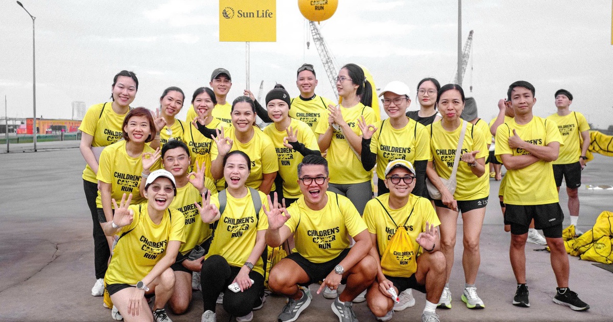 Sun Life Việt Nam đồng hành giải chạy Children's Cancer Run 2026