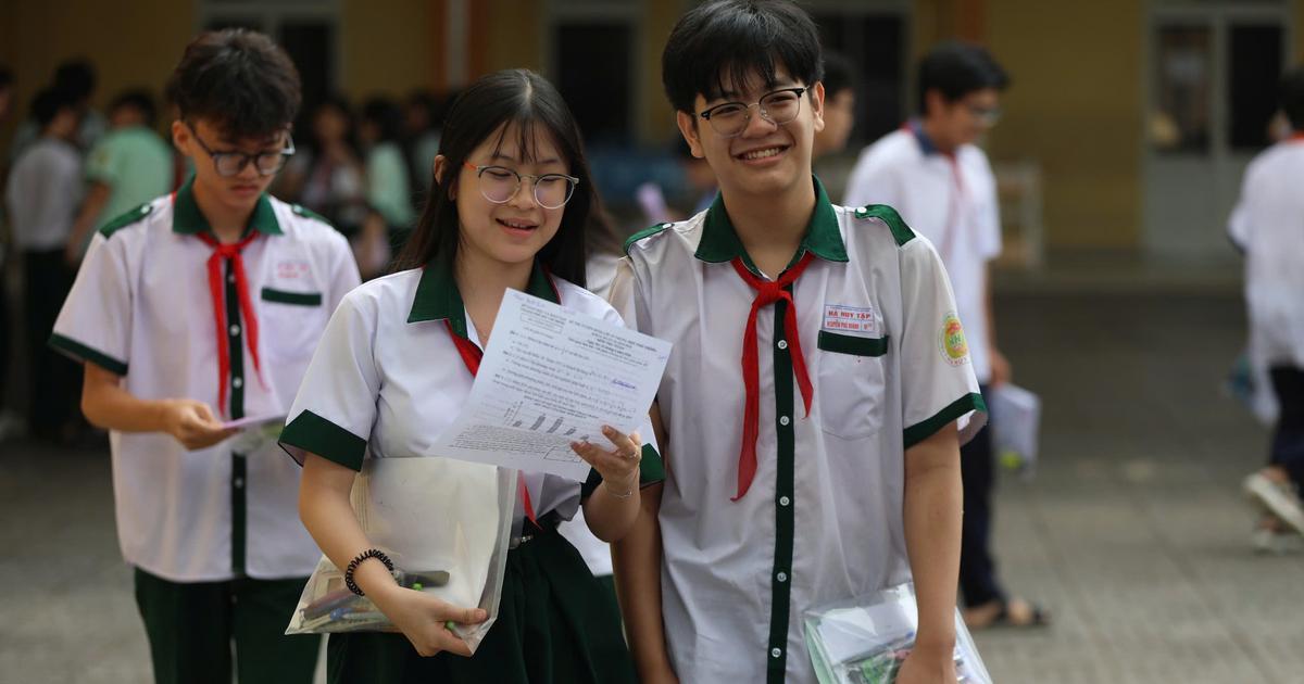 Những trường THPT c&oacute; điểm chuẩn lớp 10 cao nhất TP.HCM sau s&aacute;p nhập