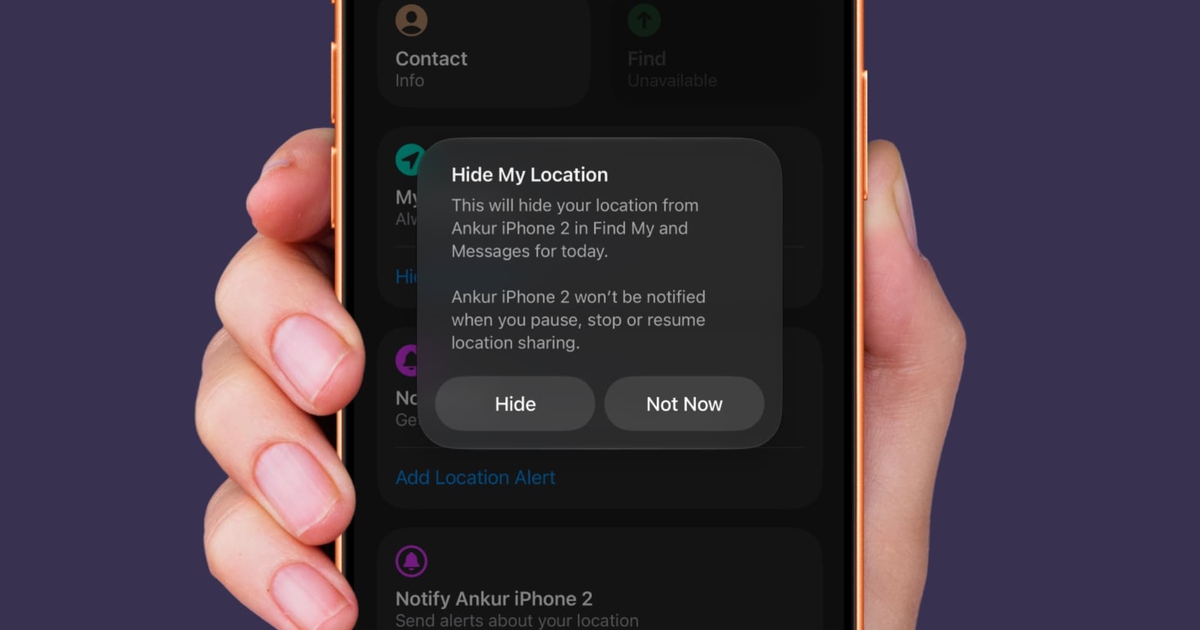 Apple ra mắt tính năng "tàng hình" khỏi Find My trên iOS 27