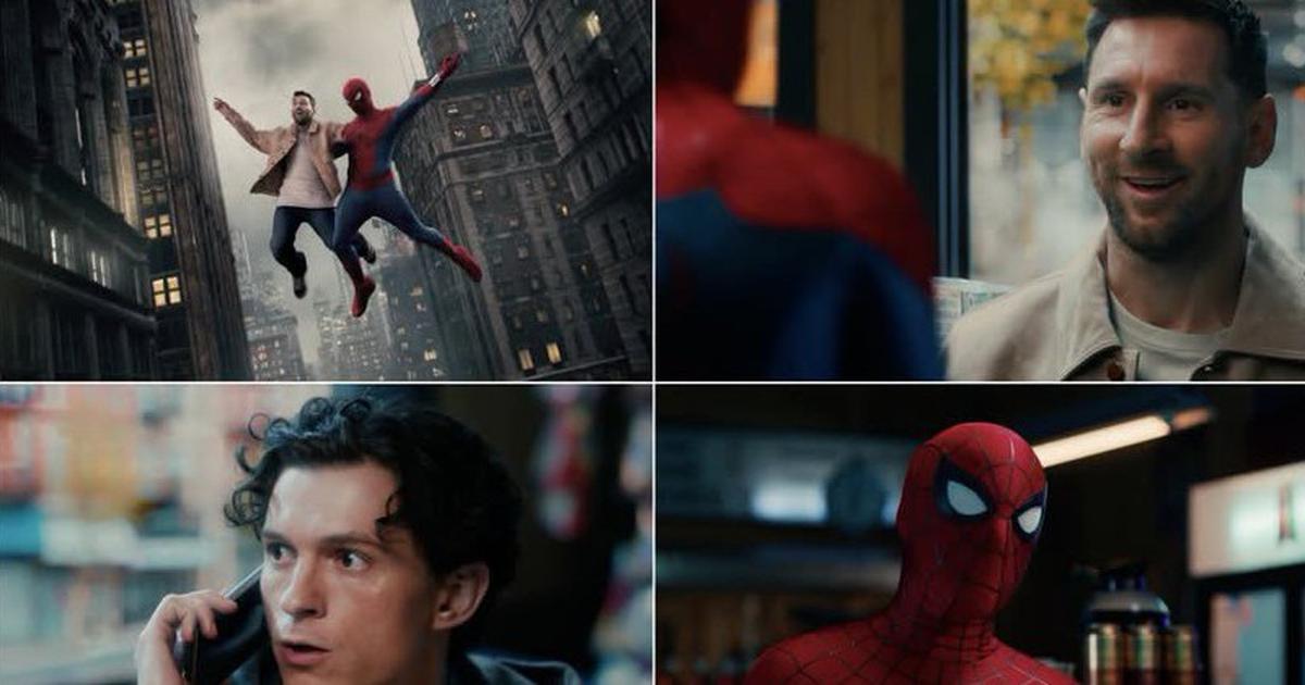 Hình ảnh Messi xuất hiện cùng Người nhện Tom Holland gây sốt: M10 lấn sân màn ảnh rộng?
