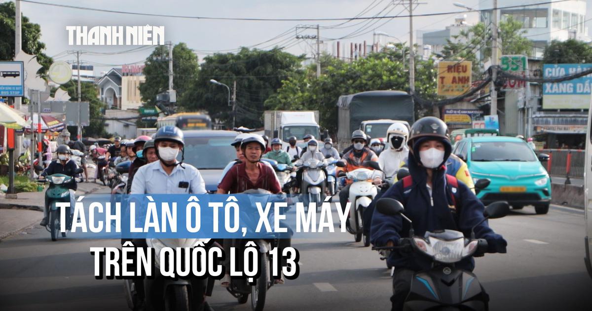 Ám ảnh kẹt xe trên quốc lộ 13: Thay đổi ra sao khi tách làn ô tô và xe máy?
