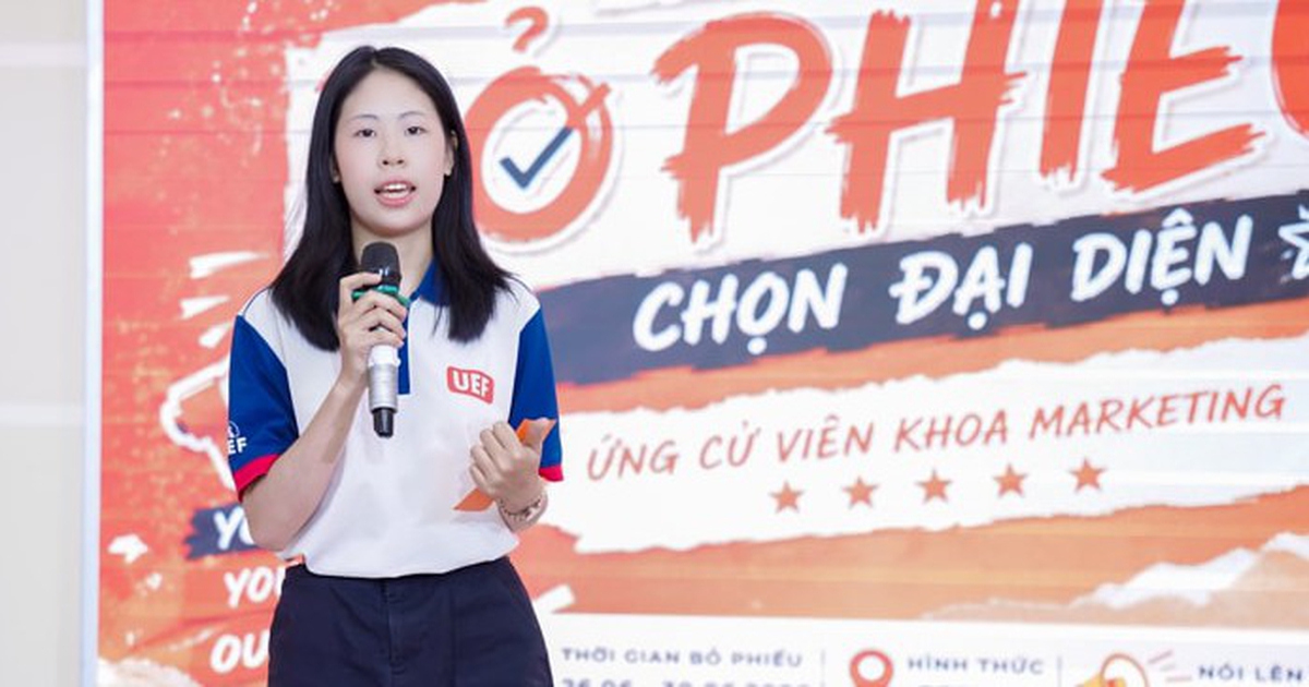 Trở thành thủ lĩnh sinh viên tiêu biểu của trường khi mới là sinh viên năm nhất