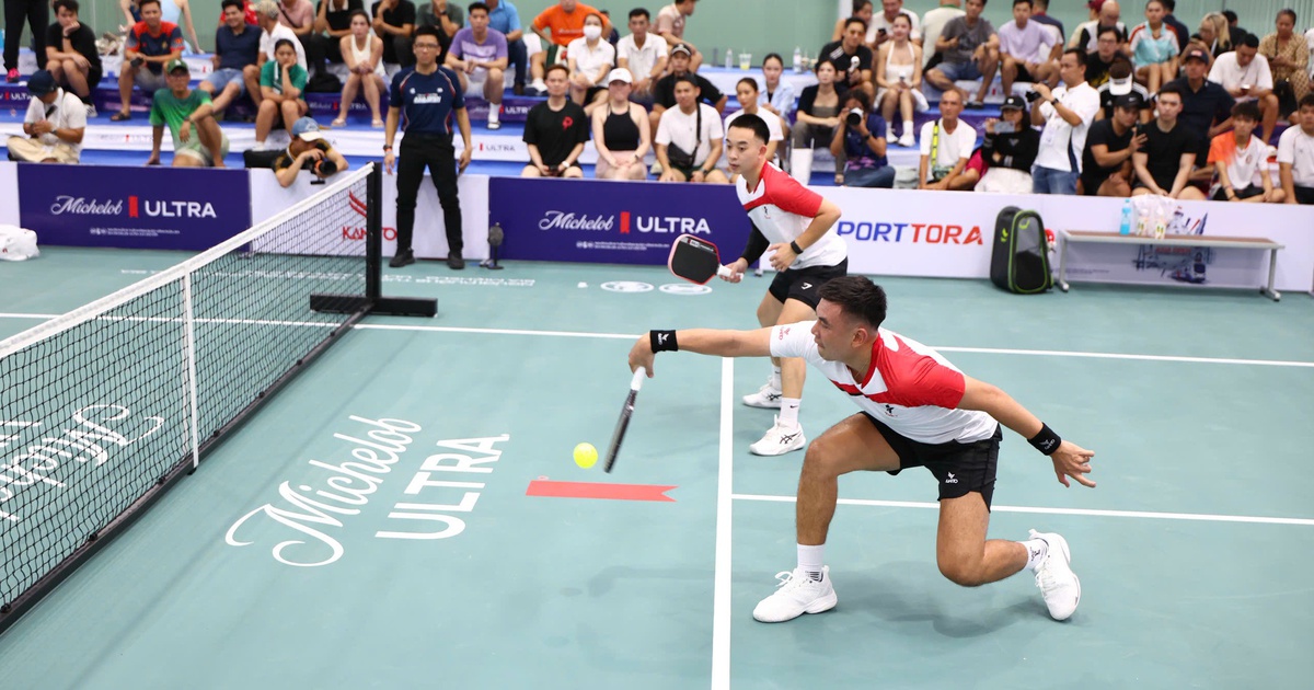 Giải pickleball có cách tính điểm mới lạ tại TP.HCM: Anh tài hội tụ