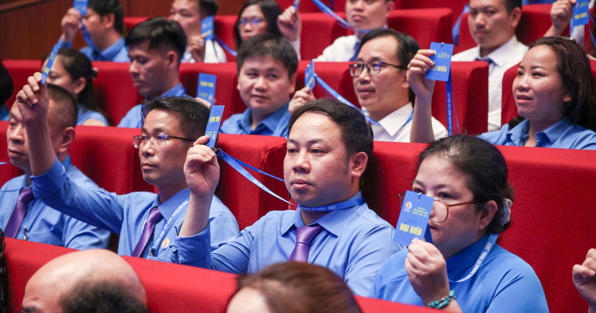 Bầu 135 ủy vi&ecirc;n Ban Chấp h&agrave;nh Tổng LĐLĐ Việt Nam kh&oacute;a XIV