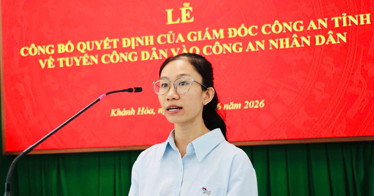 Vợ thiếu tá Nguyễn Xuân Hải nguyện tiếp nối màu áo công an của chồng
