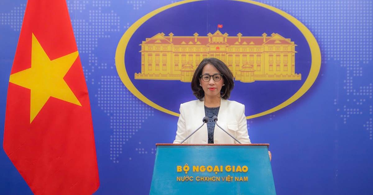 Đề nghị các nước tôn trọng chủ quyền của Việt Nam đối với quần đảo Hoàng Sa