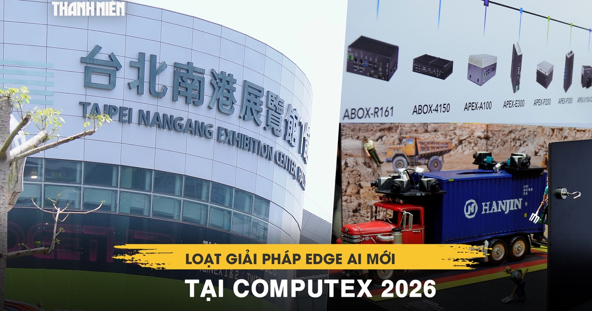 Loạt giải pháp Edge AI mới tại Computex 2026