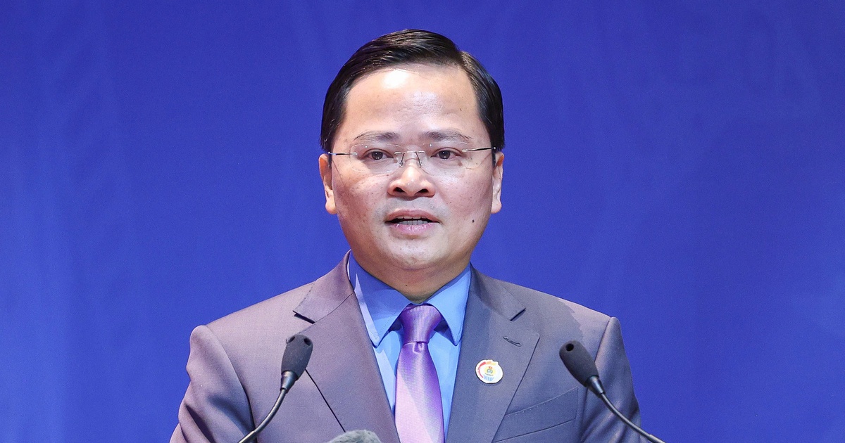 Ông Nguyễn Anh Tuấn tái đắc cử Chủ tịch Tổng LĐLĐ Việt Nam