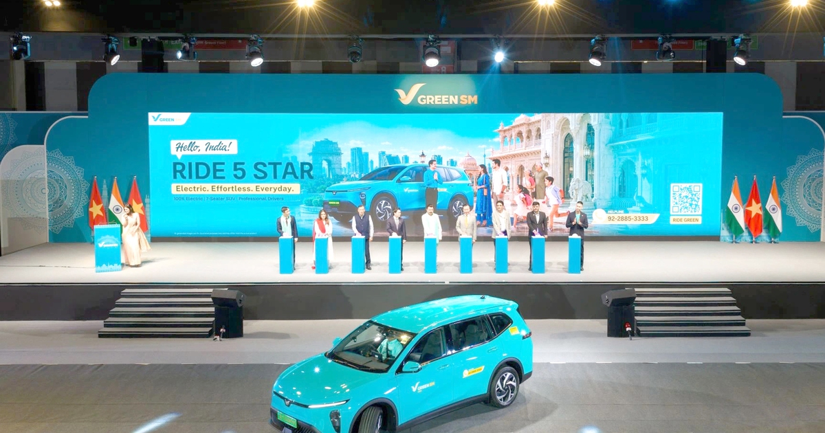 Green SM khai trương dịch vụ taxi điện tại Ấn Độ