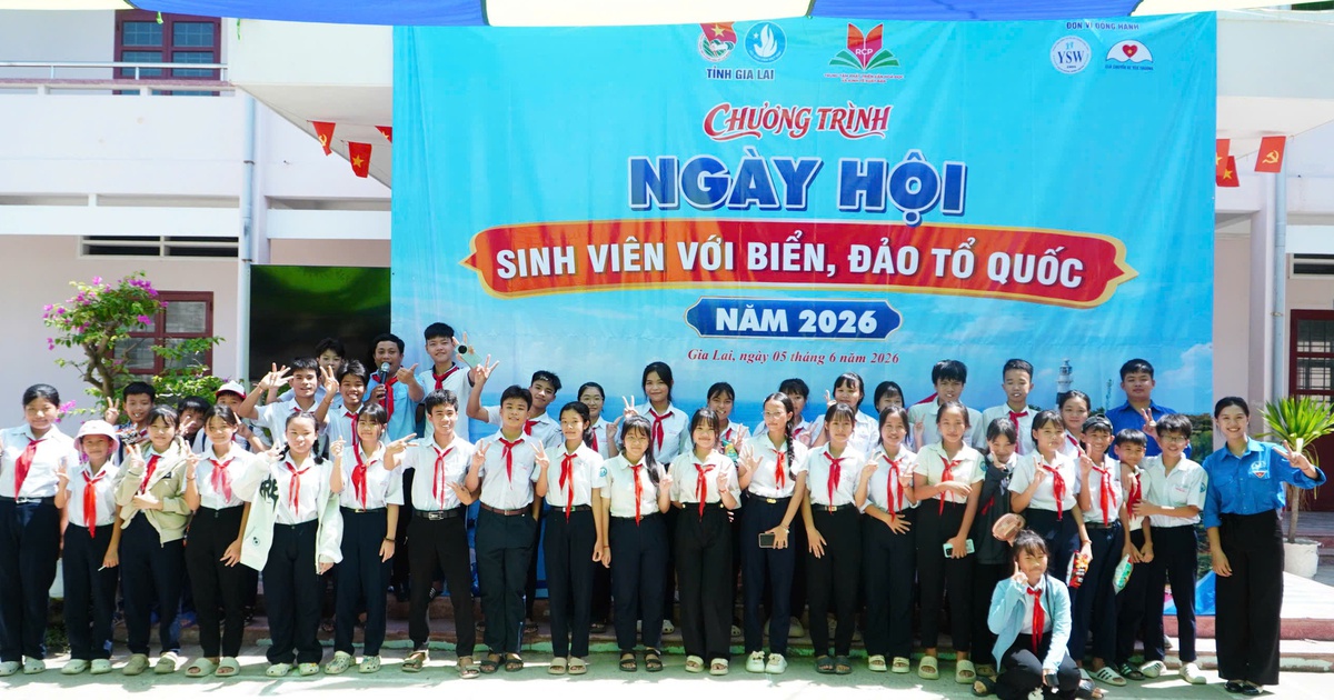 Chương trình Sinh viên với biển, đảo Tổ quốc: Hơn 200 triệu đồng đến đảo Nhơn Châu