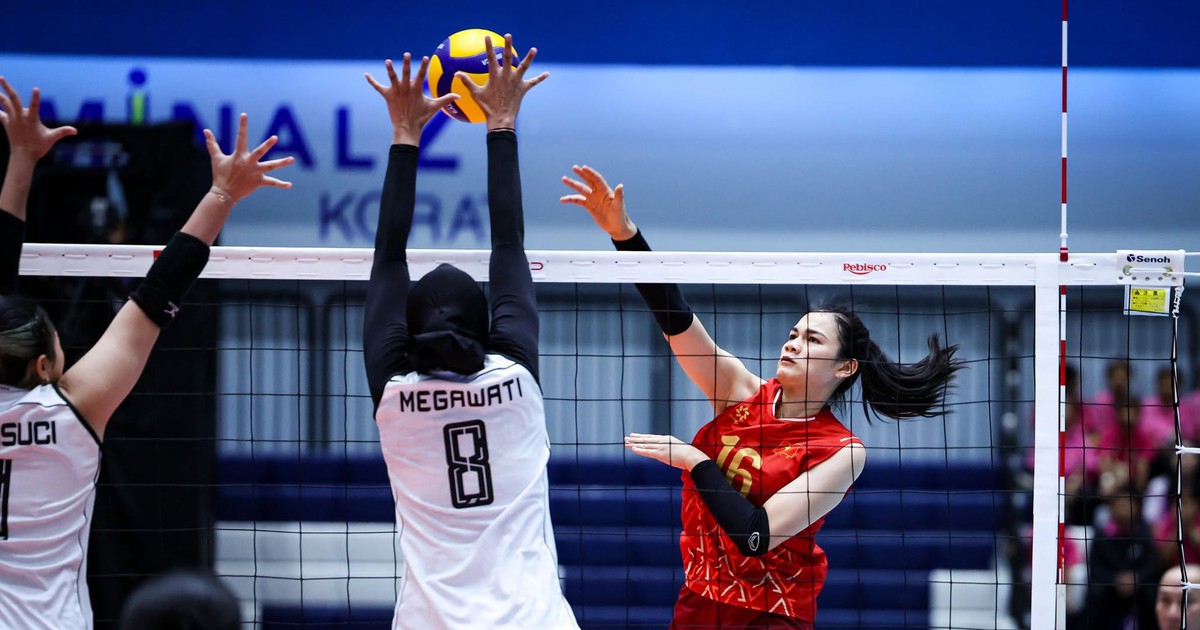 Đội tuyển bóng chuyền nữ Việt Nam thắng áp đảo Li Băng trận ra quân AVC Cup