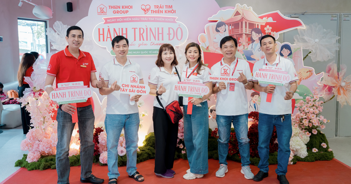 Hành trình đỏ 2026: Gần 600 trái tim chung nhịp