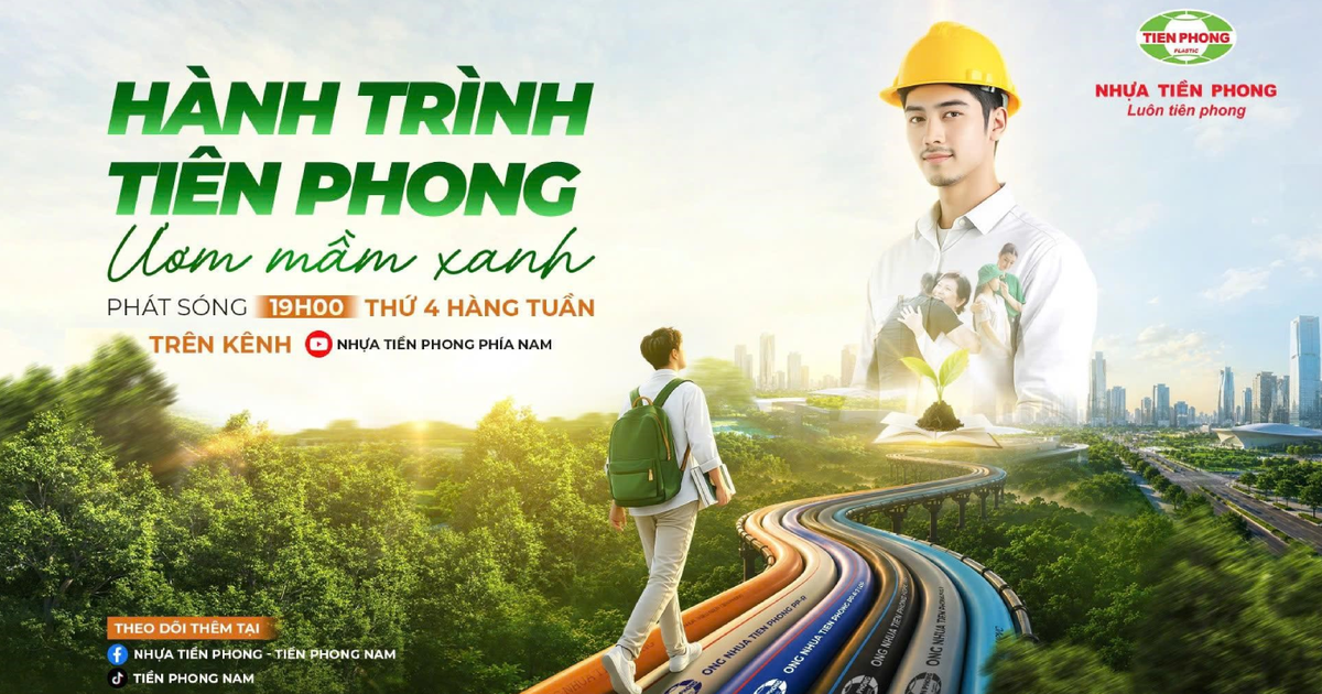 Tiền Phong Nam khởi động 'Hành trình Tiên Phong - Ươm Mầm Xanh'