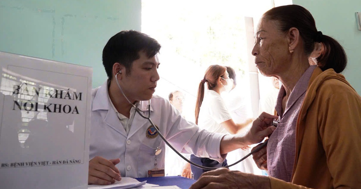 Hàng ngàn người dân Đà Nẵng được khám sức khỏe miễn phí trong 3 ngày