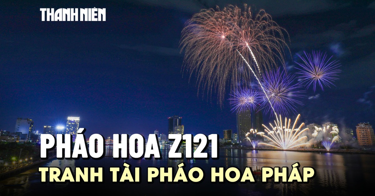 DIFF 2026: Pháo hoa Z121 'vẽ' cây cọ trên bầu trời Đà Nẵng