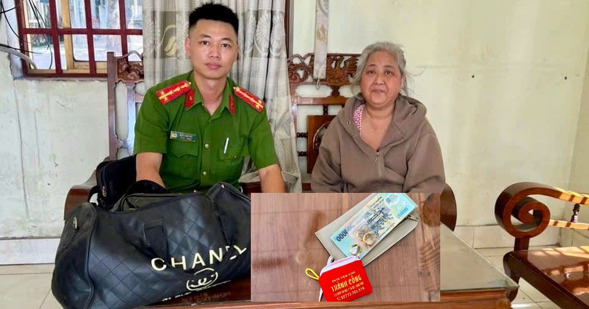 Đồng Nai: Công an giúp người phụ nữ tìm lại túi xách chứa gần 1 cây vàng
