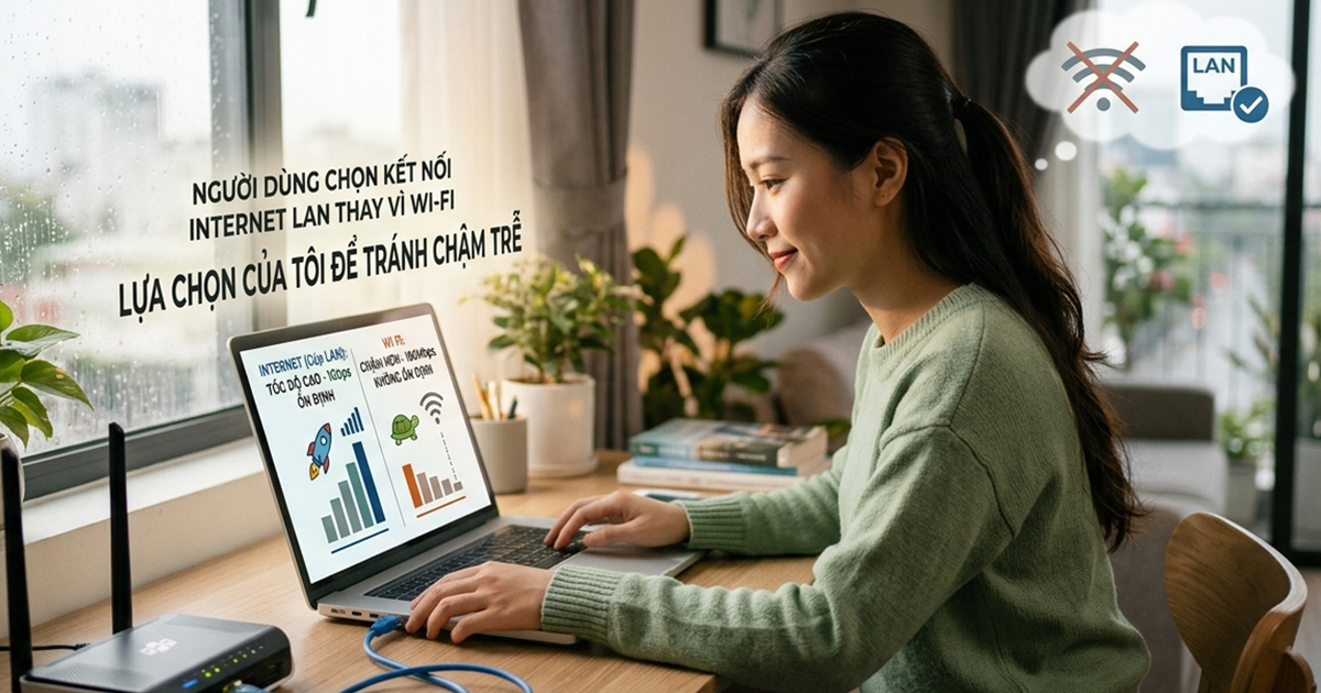 Lý do nhiều người vẫn dùng Ethernet giữa thời đại Wi-Fi