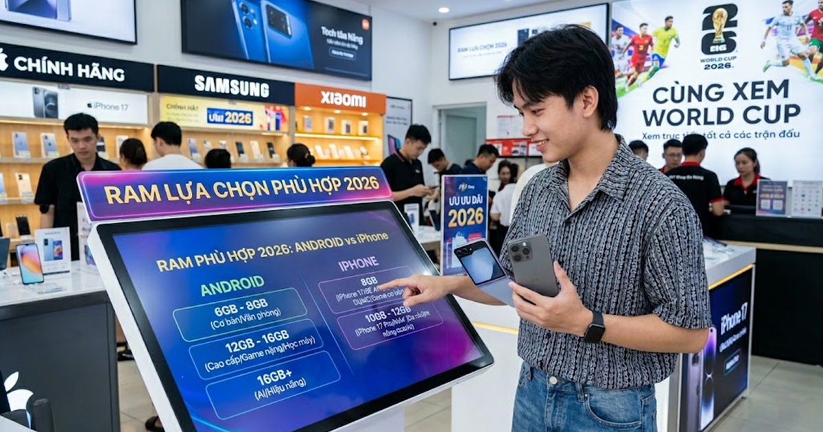 Nên mua smartphone mới với RAM bao nhiêu để không phải hối tiếc về sau?