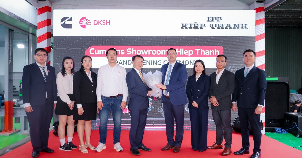 DKSH (Việt Nam) - Kỹ Thuật Hiệp Thanh khai trương Showroom Cummins ủy quyền tại Việt Nam