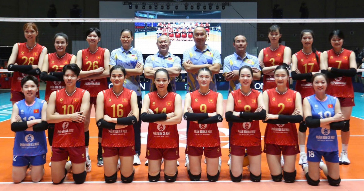 Bảng xếp hạng giải bóng chuyền nữ AVC Cup 2026: Đội tuyển Việt Nam lùi một bước