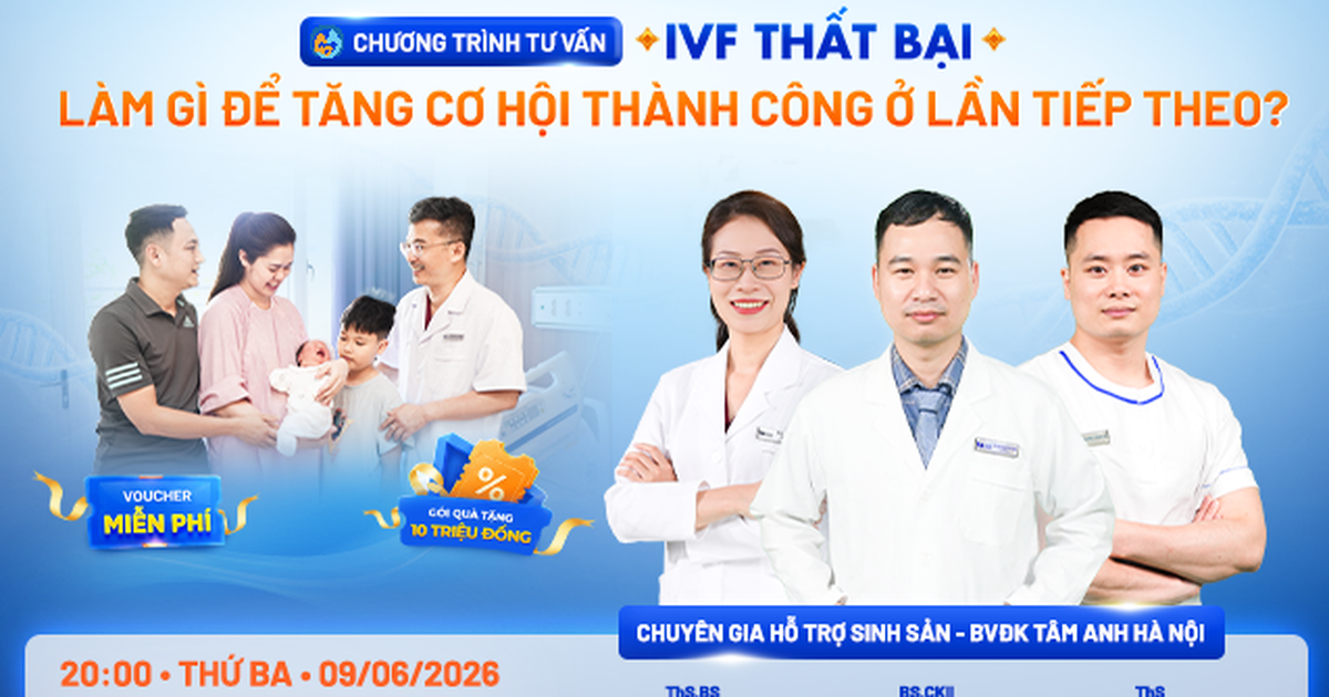IVF thất bại - Làm gì để tăng cơ hội thành công ở lần tiếp theo?