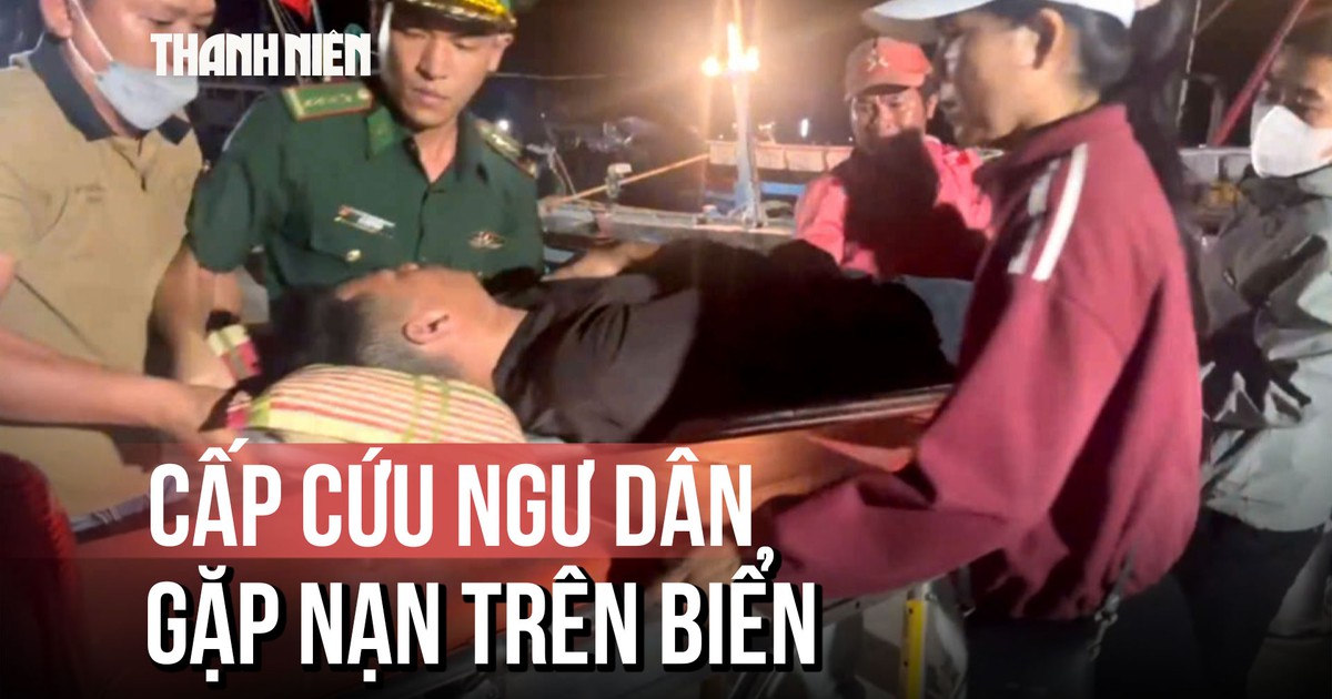 Cuộc chạy đua trong đêm cứu ngư dân gặp nạn trên biển