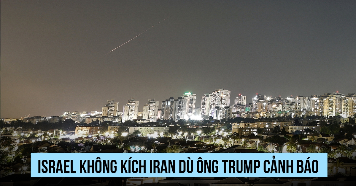 Israel không kích trả đũa Iran dù ông Trump cảnh báo